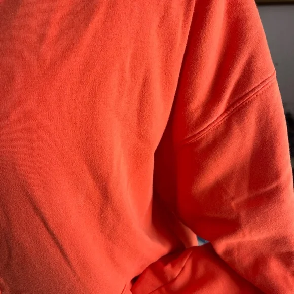 Jones New York Orange Bomber Jacket Zipper - Picture 11 of 14